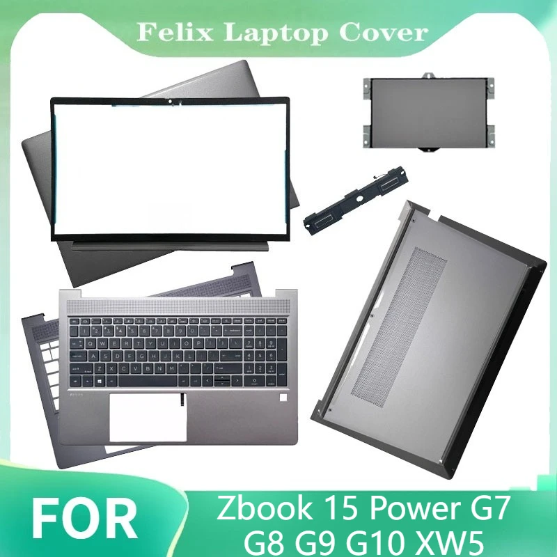 

For Zbook 15 Power G7 G8 G9 G10 XW5 Laptop LCD Rear Cover/Front Frame/Palm Pad Keyboard/Bottom Cover Host Upper Cover