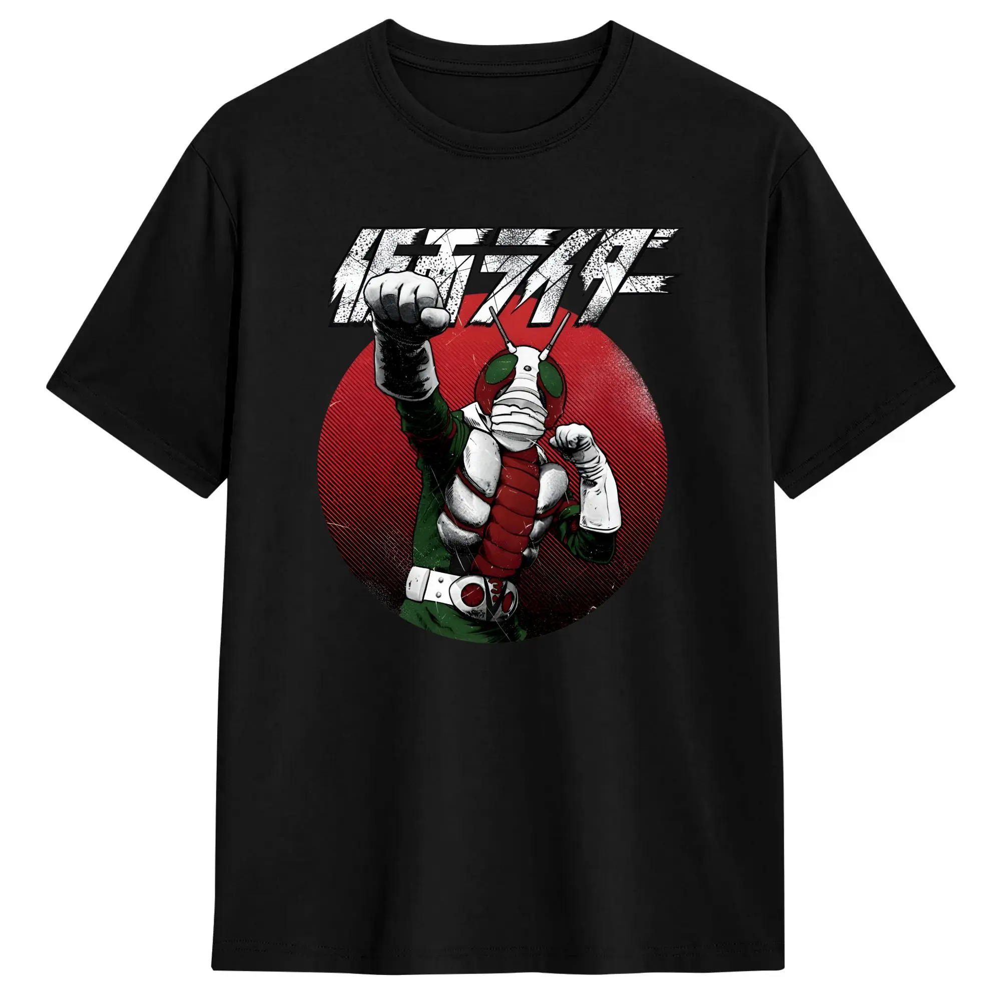 Kamen Riders 100 Cotton T Shirt For Man Summer  Aesthetic T-Shirts O Neck Novelty Tees Plus Size Pattern Tops