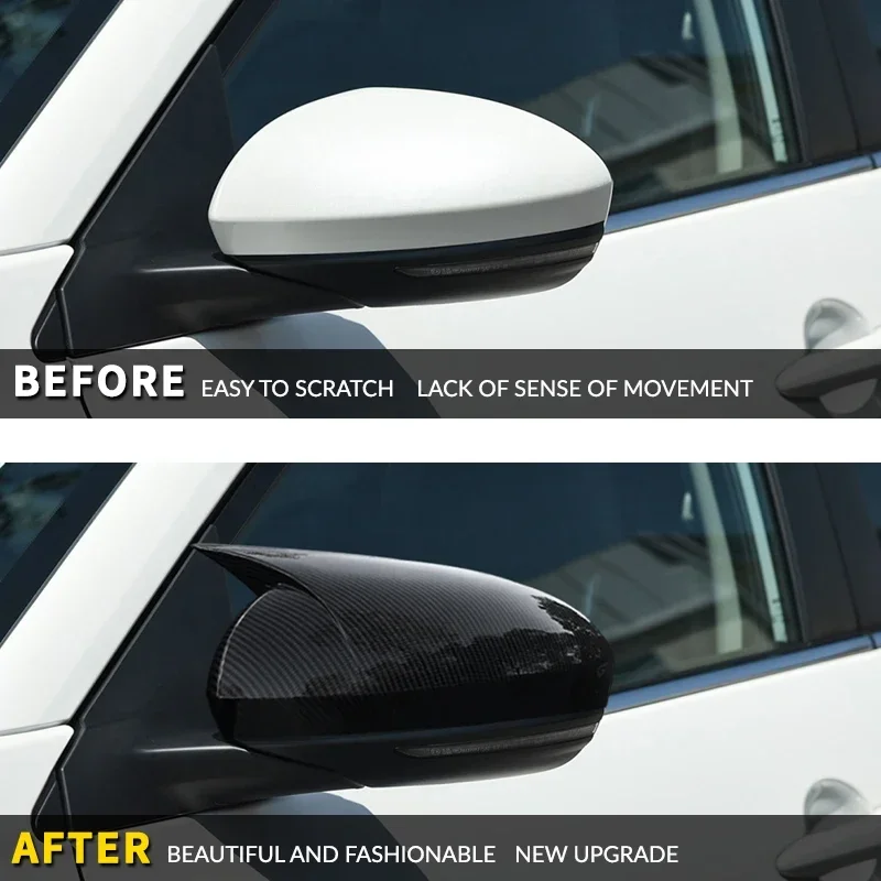 For NISSAN For ALTIMA 2019-2022 For SENTRA 2020-2022  2x Car Side Rearview Mirror Cover Cap Mirror Shell Case Trim 
