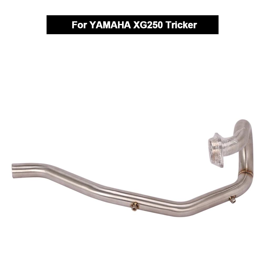 

Motorcycle Exhaust Header Pipe Escape Moto Stainless Steel Muffler With DB Killer Slip On For YAMAHA XG250 Tricker