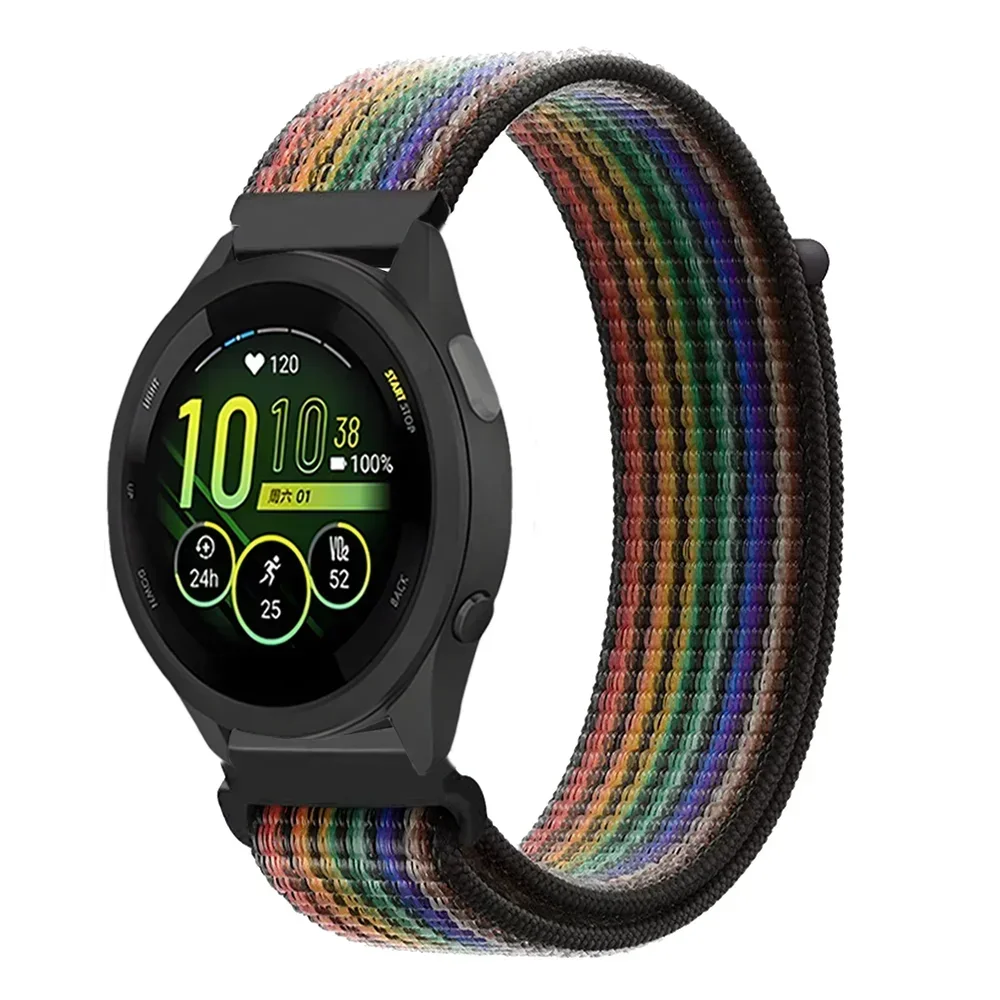 20 mm 22 mm Nylonarmband für Garmin Forerunner 970 965 955 570 265 165 55 Sportarmband Garmin für Venu 3 Vivoactive 6 5 Armband – Detail 26