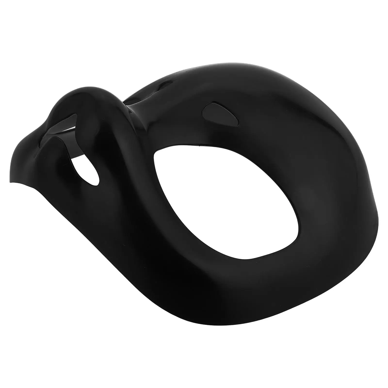 

Small Beast Skull Mask Plastic Masquerade Dress up Animal Party Halloween Cosplay Props Black Dog Costume Unique Design Durable