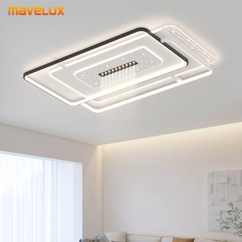 

Living room ceiling light 2023 New style living room light Simple modern atmospheric lighting grille spotlight design home decor