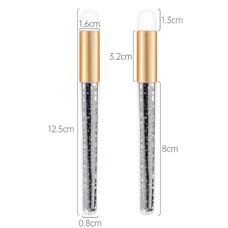 まつげシャンプーブラシ まつげ ピールオフ フェイス ノーズ 黒ずみ除去 メイクアップツールブラシ まつげエクステ洗浄ブラシ