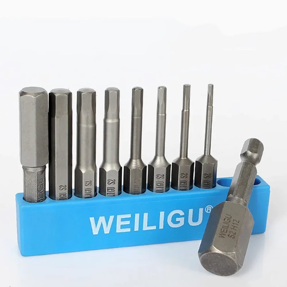 10 Hole 12 Hole Storage Strip 6.35mm Handle Batch Head  Storage Strip Screwdriver Hexagonal Handle Socket Tool Hardware Tool