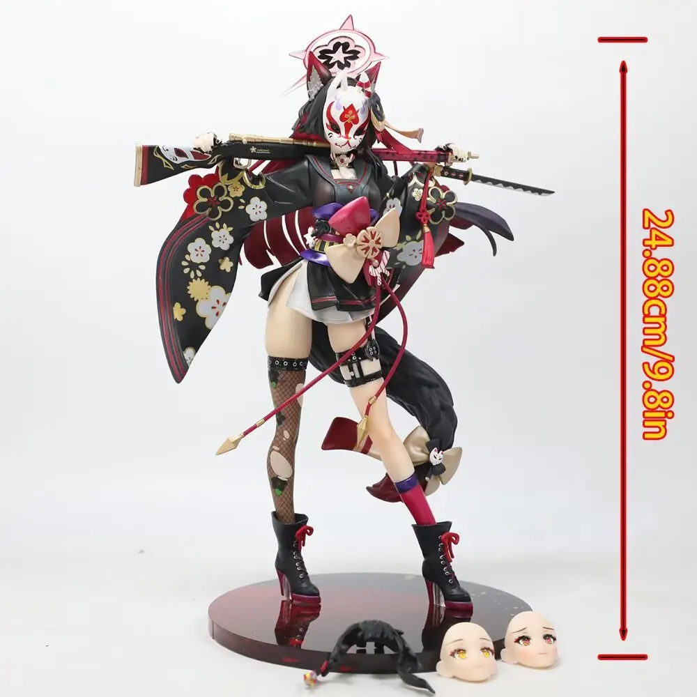 Blauw Archief Kosaka Wakamo Neonmax Meisje GK Chinese Anime Figura 25 cm PVC Action Figure Collection Model Ornament Verjaardagscadeau