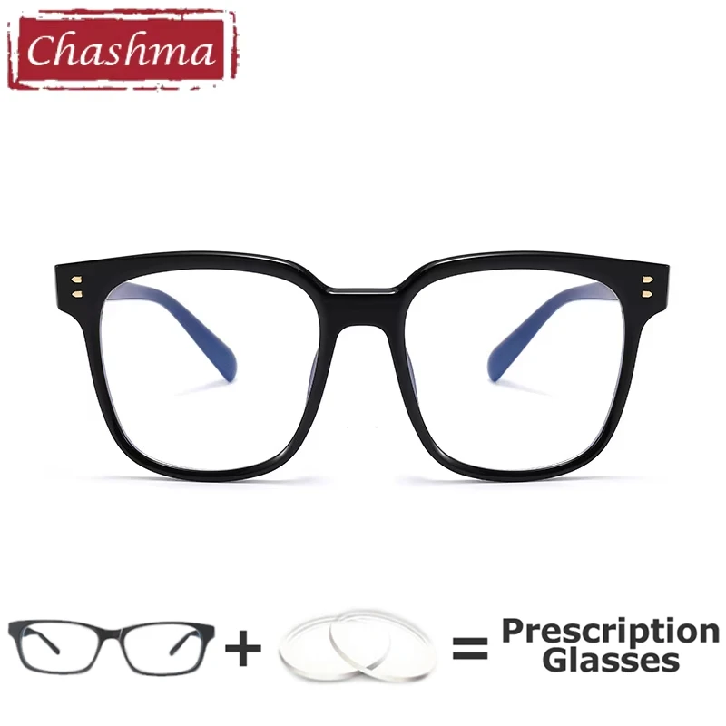 

Female Square Glasses Prescription Lens Myopia Fashion Trend Optical Recipe Reading Glasses Men Reading Glasses Clear Lenses