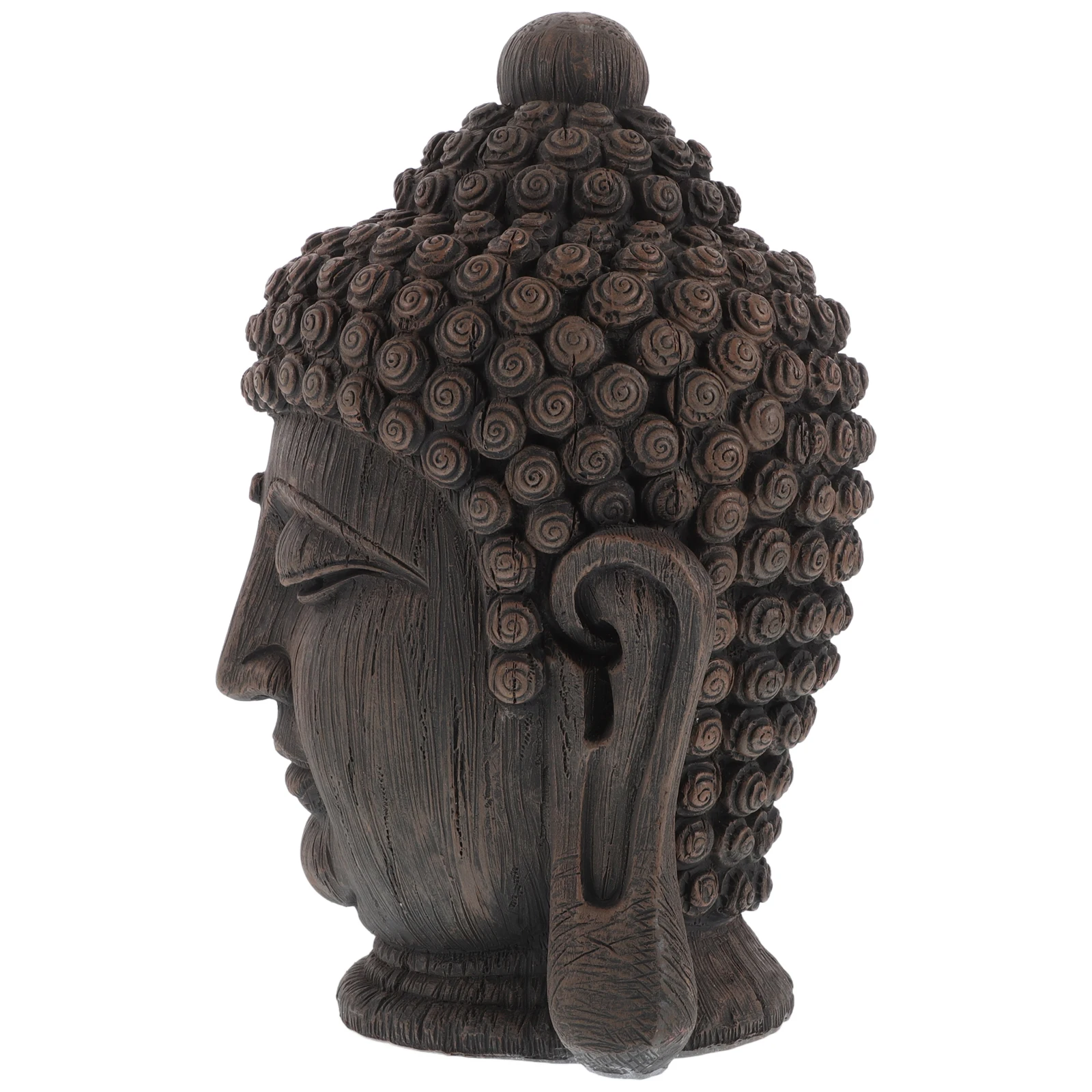 

Resin Buddha Statue Southeast Asian Style Decorative Figurine Indoor Outdoor Garden Sculpture Meditation Zen Buddism Art Craft