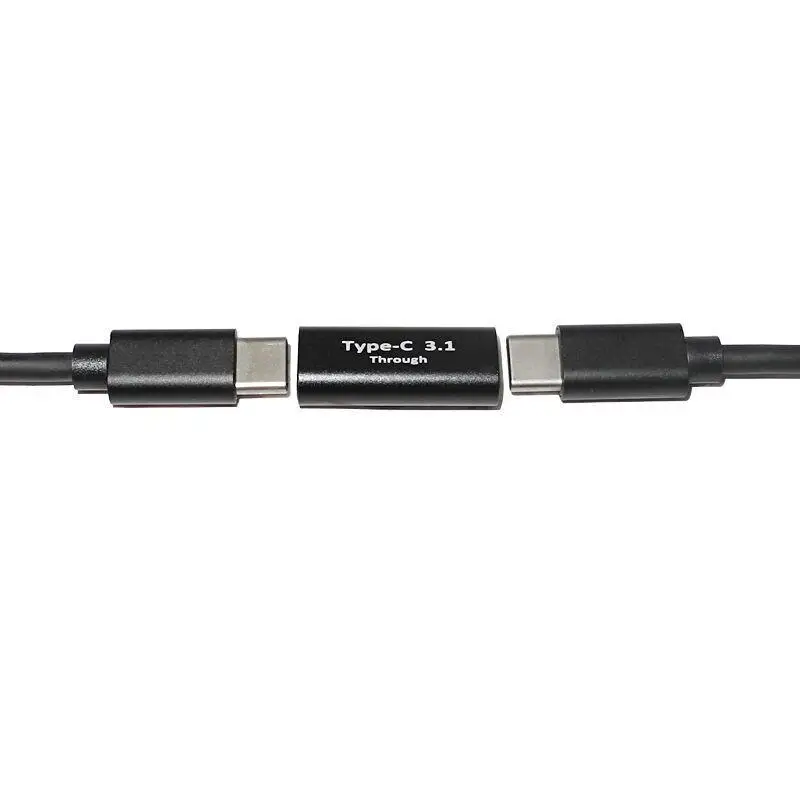 USB C Female To Female Adapter USB C 3.1 Coupler For Connecting Two Type C Cable For Phone Tablet And Extension Connector