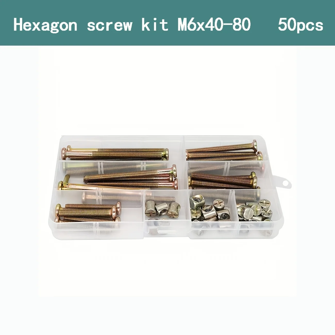 

Baby Bed Crib Screws Hardware Replacement Kit M6