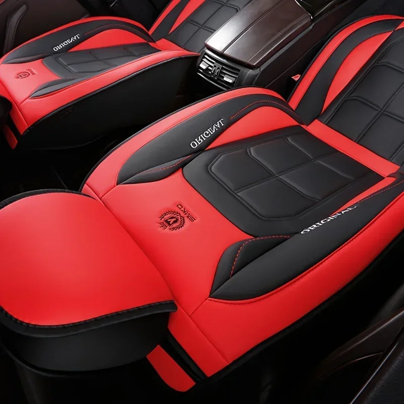 New upgraded synthetic leather car seat cover with a high-end feel, suitable for all seasons of Automotive Universal Accessories - Image 4