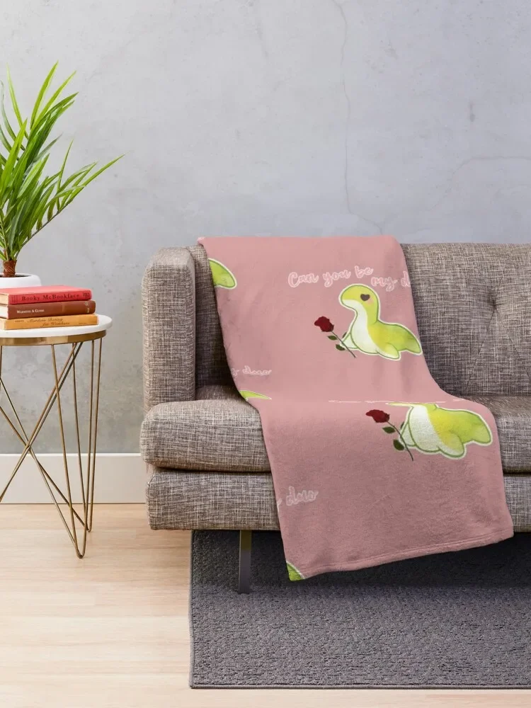 Cute Nessie (Can you be my duo), from Apex legends Throw Blanket Polar Decorative Sofa Fashion Sofas Soft Beds Blankets