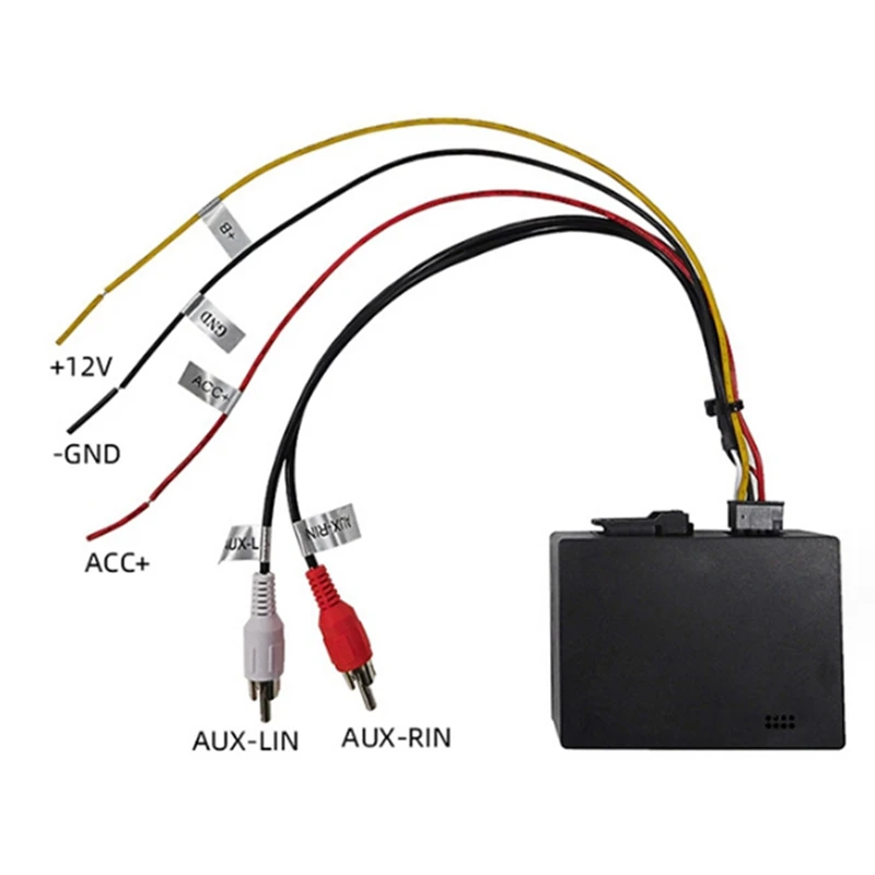 Input Audio Aux musik Bluetooth mobil tua 2GMMI musik Bluetooth untuk Audi A6L A8L Q7 kotak dekoder serat Audio untuk Android