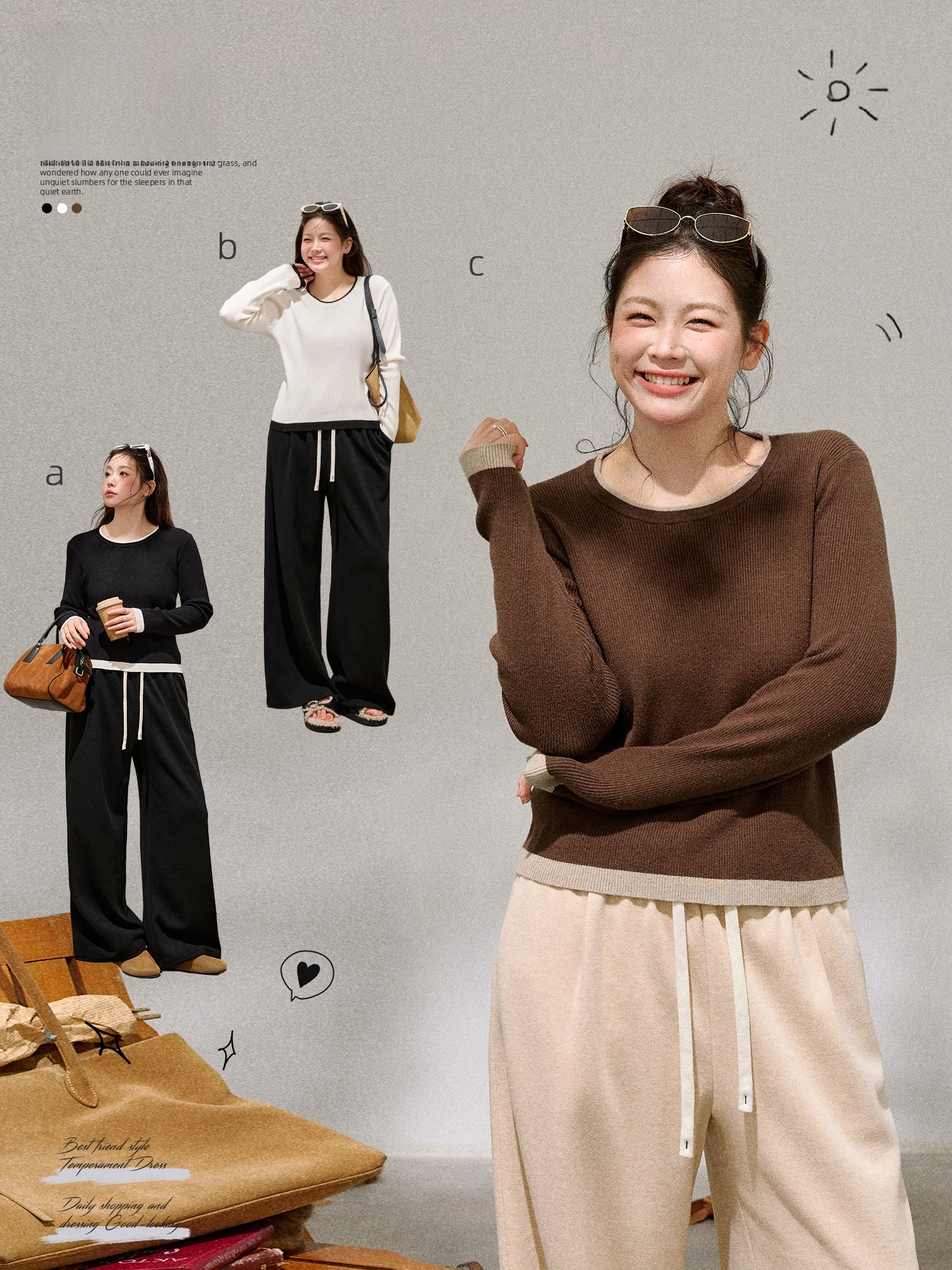 

Модная корейская базовая одежда больших размеров для женщин: зимнее, облегающее, однотонное, стильное, для повседневной носки, длинное, с рукавами