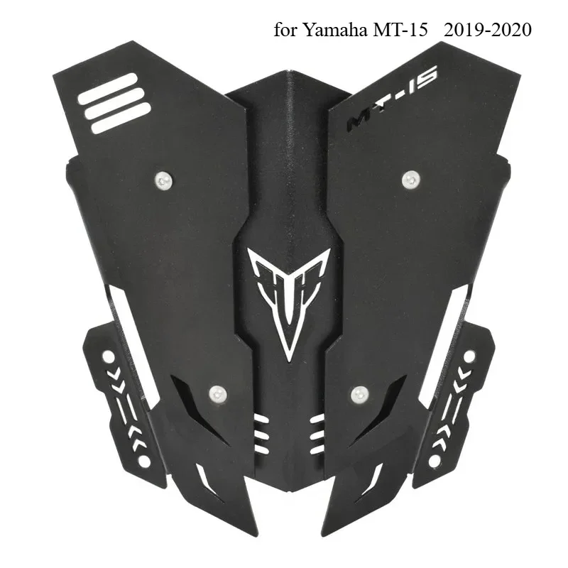 

Motorcycles Windscreen Windshield for Yamaha MT-15 MT 15 MT15 2019-2020 Aluminum Alloy Screen Accessories Black