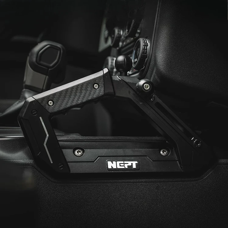 For Ford Bronco Carbon Fiber Central Control Mechanical Handle Bronco Off-Road Interior Conversion Accessories