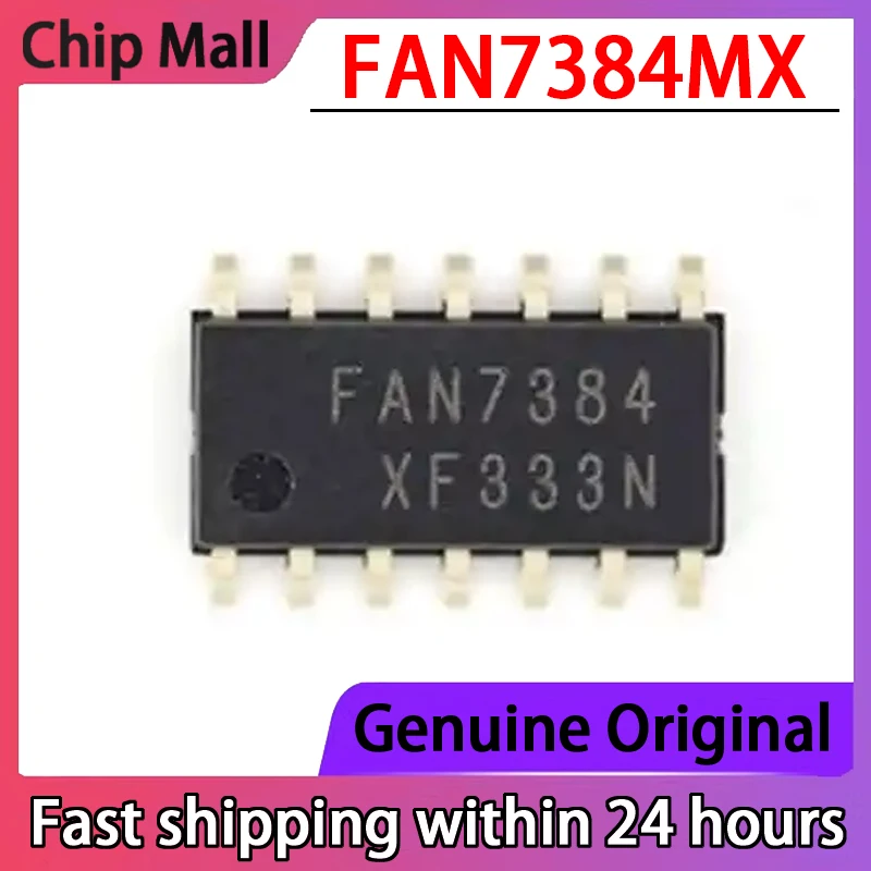 1PCS FAN7384 FAN7384MX SMT SOP-14 LCD Power Supply Chip Bridge Driver Original