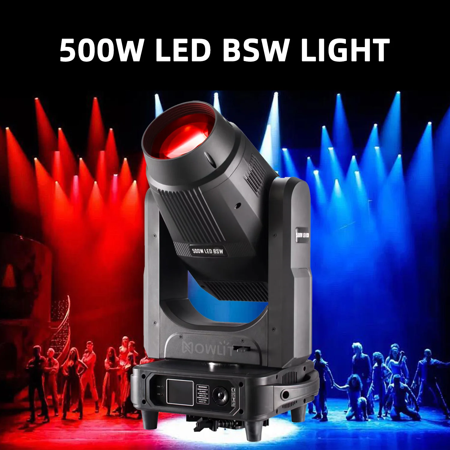 500W Moving Head Light With 8 Prisms Stage Lighting For Events & Concerts