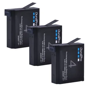 DURAPRO 1680MAH GO PRO PRO HERO 4 Bateria de reemplazo + LED 3-lotes USB Charger para Go Pro Hero4 AHDBT-401 Accesorios de cámara de acción 8 mejores ventas GoPro Hero 4 Batería - №8