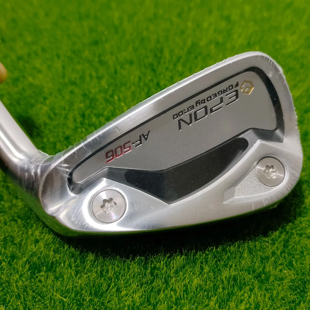 نوادي الجولف الرجالية الفضية Epon AF 506 مكاوي الجولف 7 قطعة 4-9P R/S/SR فليكس الصلب/الجرافيت رمح مع أغطية الرأس