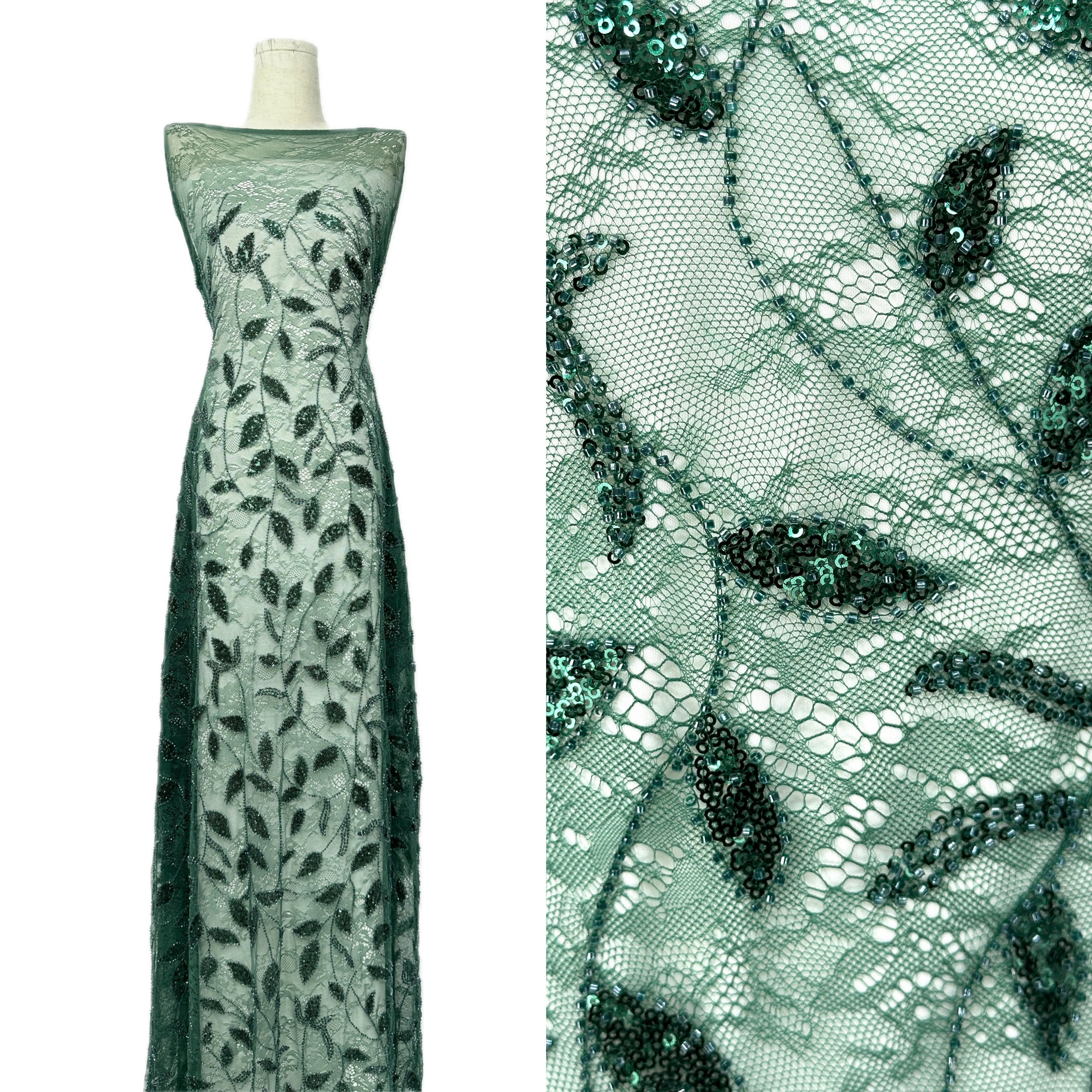 

2026 Fashion African Embroidery Beaded Tulle Lace High Quality French Nigerian Groom Beaded Lace Fabric For Sewing Dress