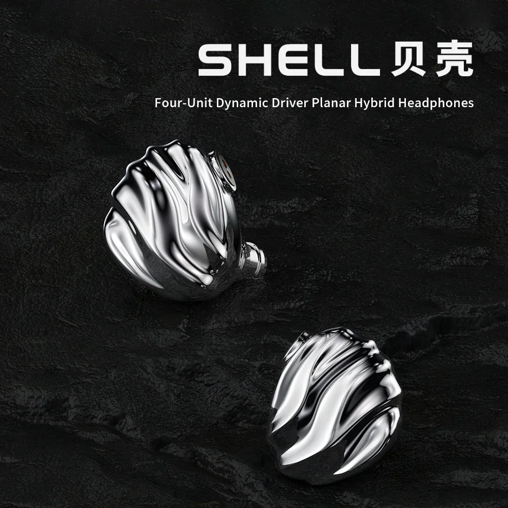 

TRN SHELL 3DD+1 Planar Driver IEMs Wired HIFI in-ear Earphones Monitor Headphones with Replaceable 3.5+4.4mm Plug
