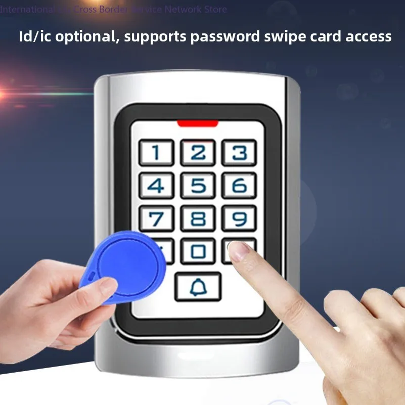 Metal glue waterproof access control machine Password card access control machine, narrow access control machine