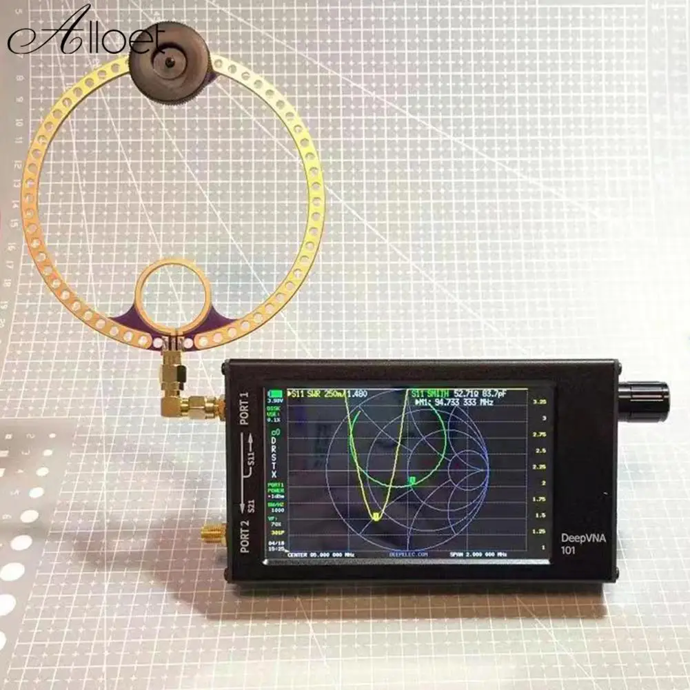 

2 шт. круглая антенна UV UHF + VHF FM Donut Антенна 400M-470MHz 80M-150MHz Mini Loop антенна для HFDY malid DSP DSP2