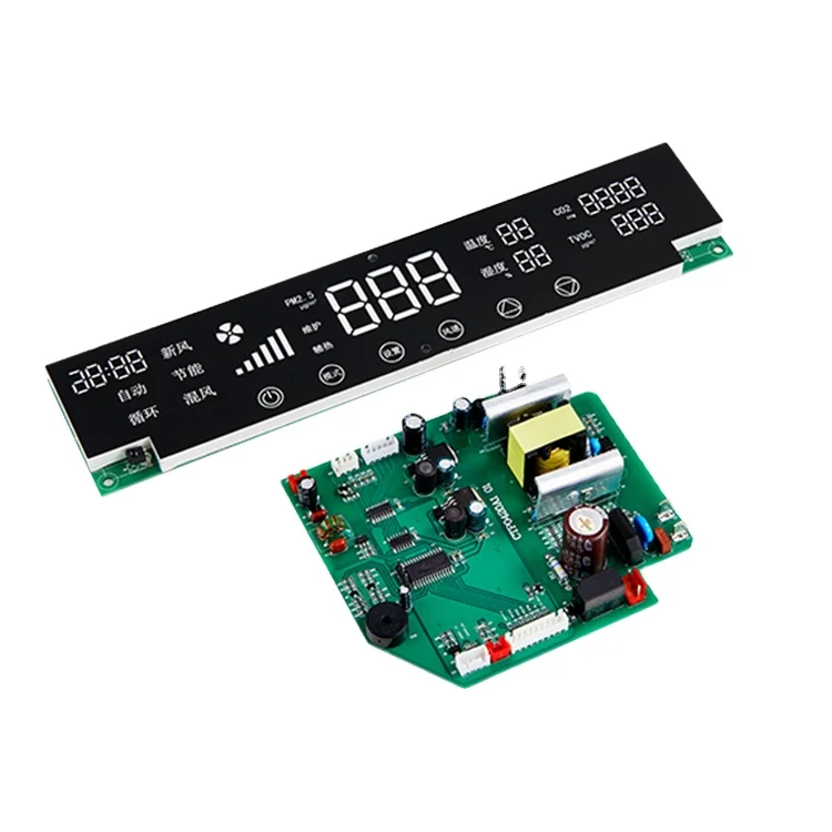 Air purifier cleaner smart pcba control board custom service LCD LED LEM display for option software develop service