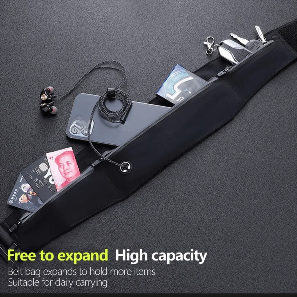 

Men Waterproof Running Belt Outdoor Sports Mobile Phone Sport Fanny Pack Running Gear Waist Bag Sport
