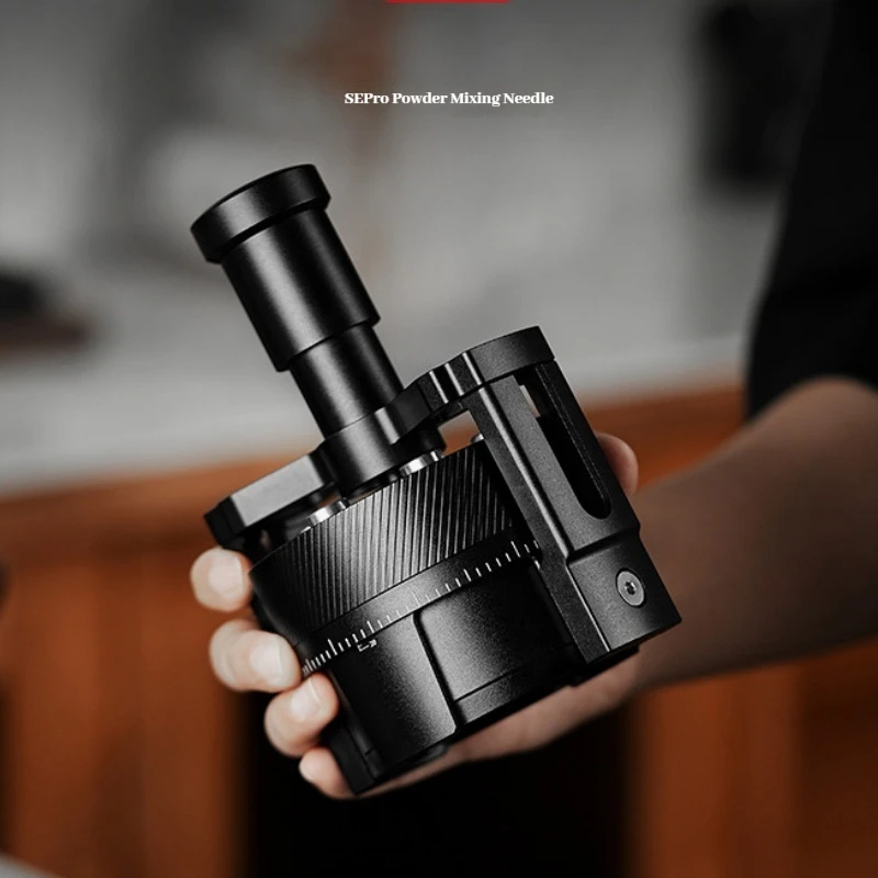 MHW-3ER SE PRO Coffee Distributor Push Rotation Adjustable Depth Even Coffee Distribution For Espresso Barista Home Brewing