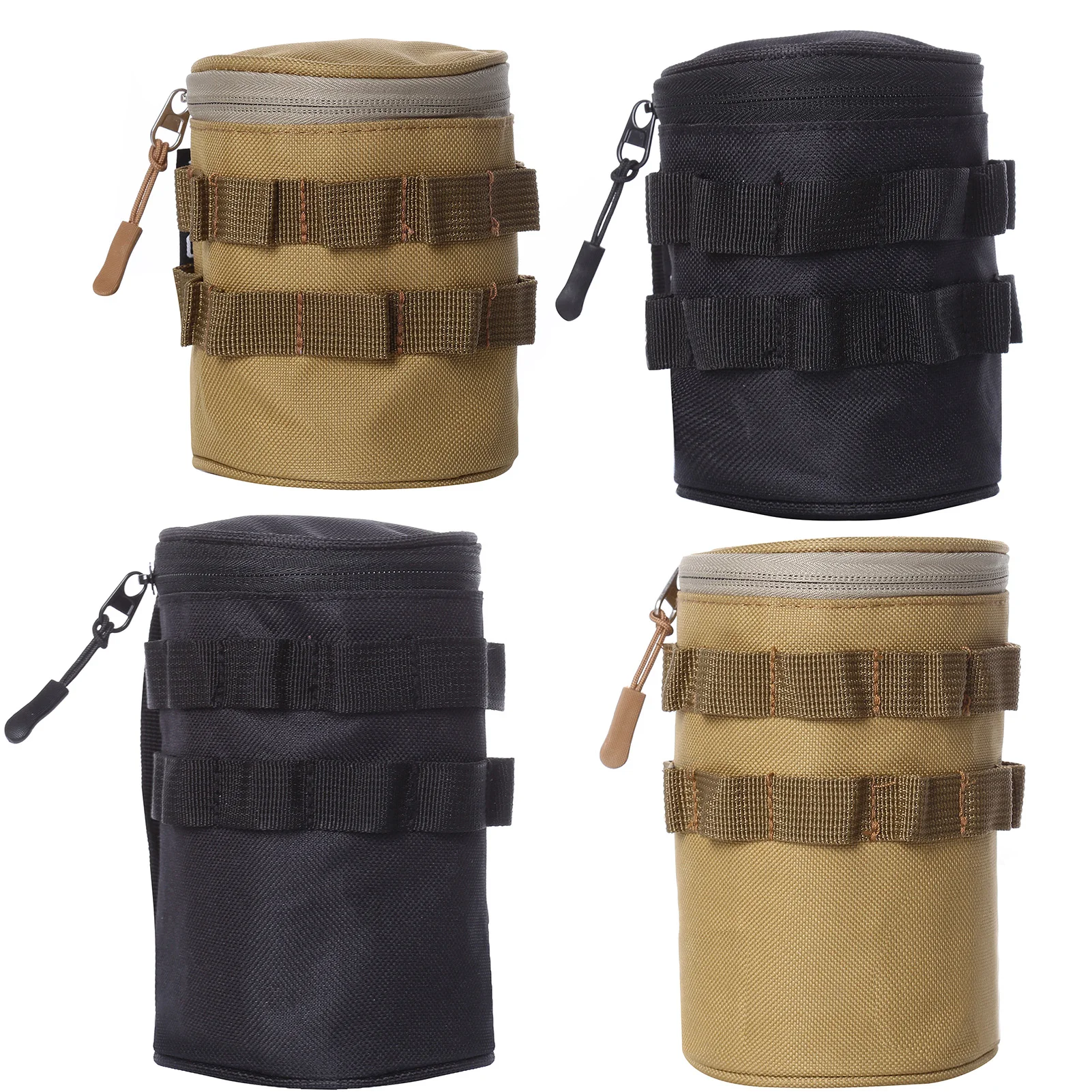 Bolsa de almacenamiento de vasos de agua, bolsa de almacenamiento de botellas de agua para viajes al aire libre, soporte para senderismo, Camping, portabotellas de agua portátil