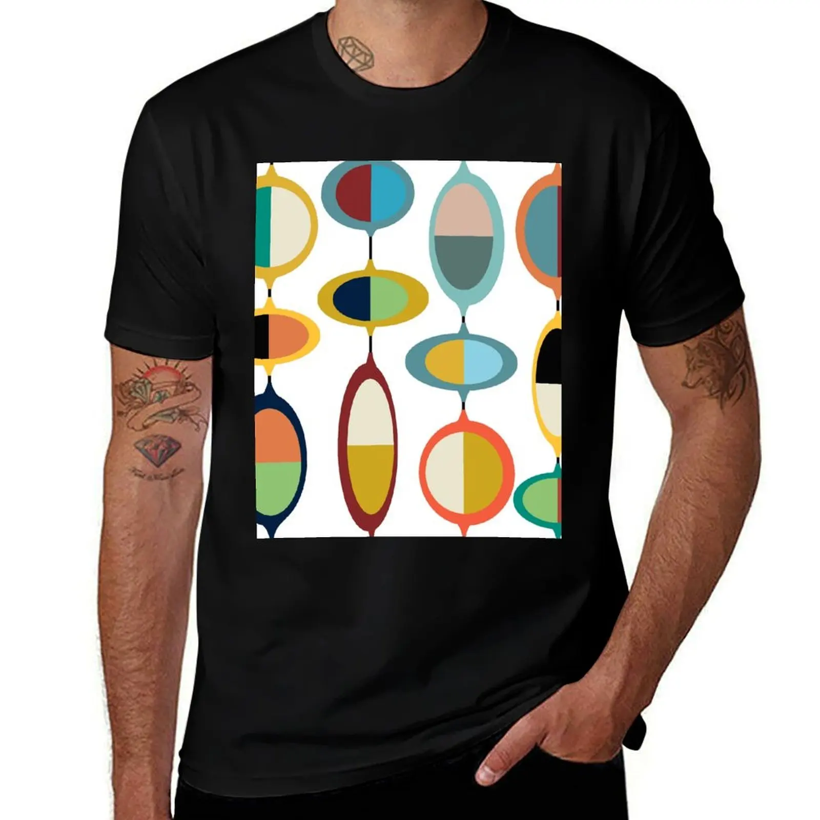 Mid-Century Modern #4 T-Shirt Aesthetic clothing anime figures outfits for men