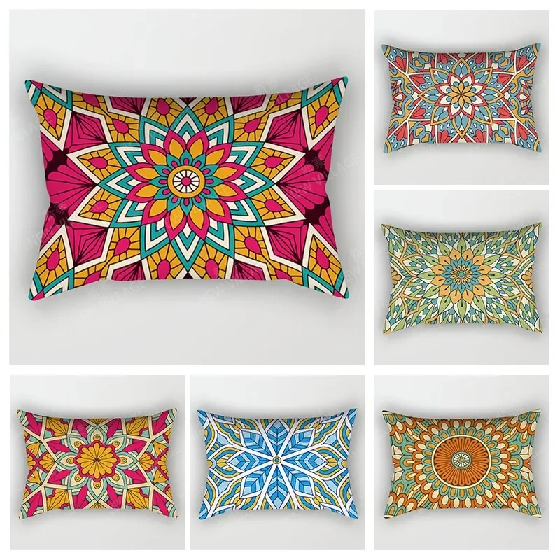 

Nordic fall home decor 30*50 throw pillow cover sofa boho living room Cushion cover 30x50cm 40x60 50x70 Vintage Mandala Morocco