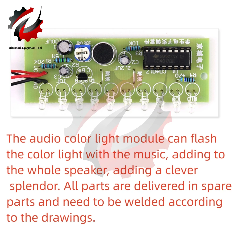 White DIY Electronic Kit Bluetooth Speaker Electronics DIY Soldering Project Kit Teaching Practice Bluetooth Stereo Speaker