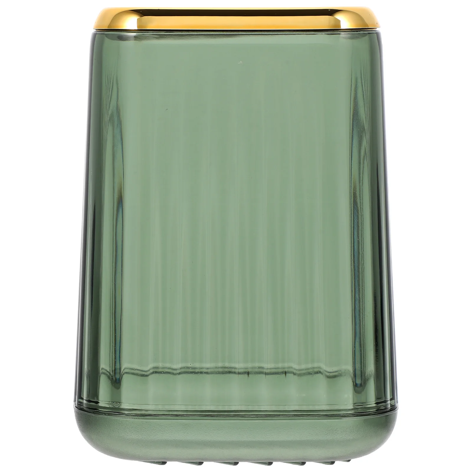 

Clear Desk Makeup Brush Storage Holder Organizer Vanity Pencil Cup Yellow Large Capacity Easy Access Brush Cup Desk