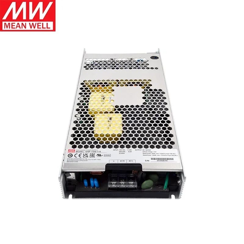 2026 Mingwei UHP-1500 Switching Power Supply HV 115V 230V 380V High Voltage Output 1500W Fanless