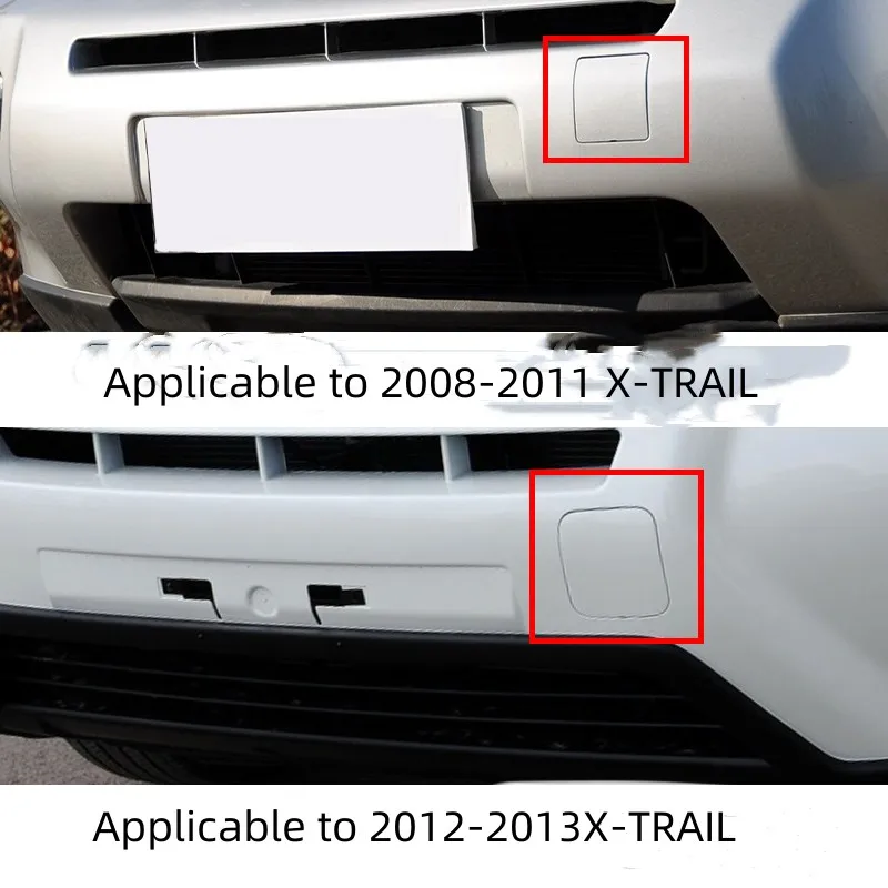 For Nissan 2008-2013 X-TRAIL  Front Bumper Trailer Cover  Hole  Cover  Trailer Hook Cover