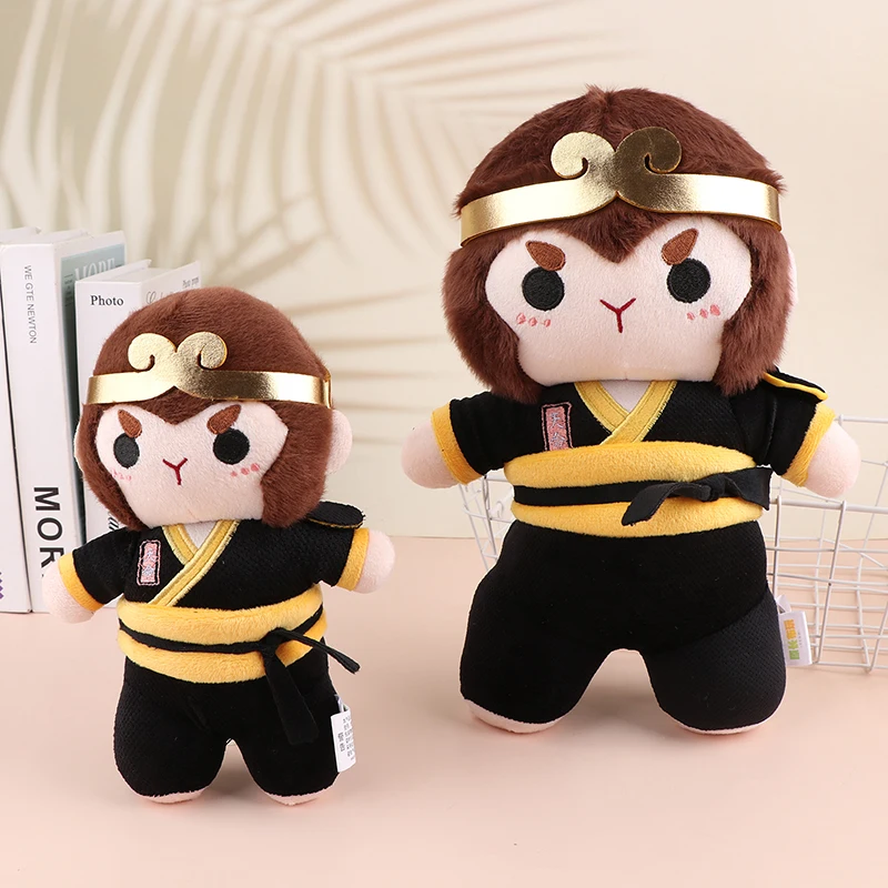 Cartoon Wukong Creative Pendant Black Myth Wukong Plush Toy Decoration Activity Small Gift