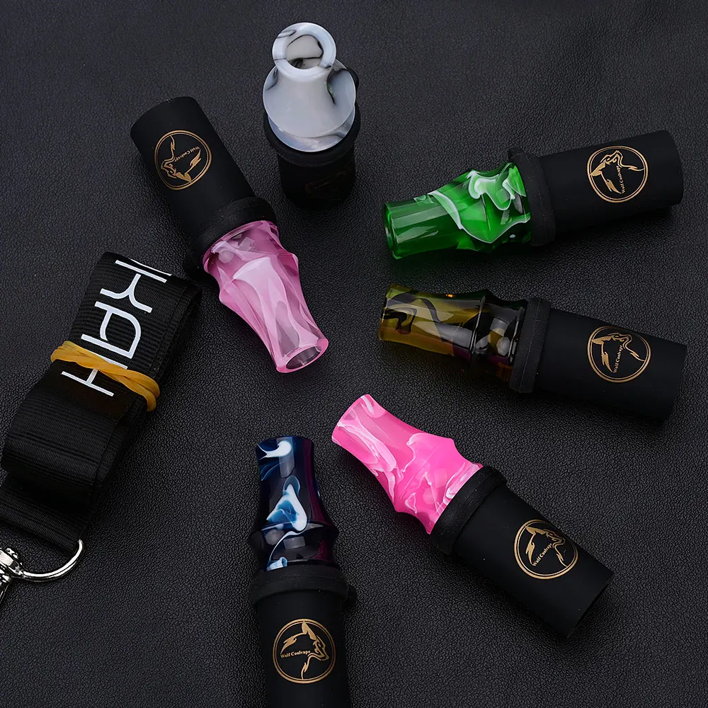 Wolf Coolvape Hot Resin Hookah ShiSha Mouthpieces For Sheesha Chicha Narguile Shisha Water Pipe Silicone Hang MouthTips