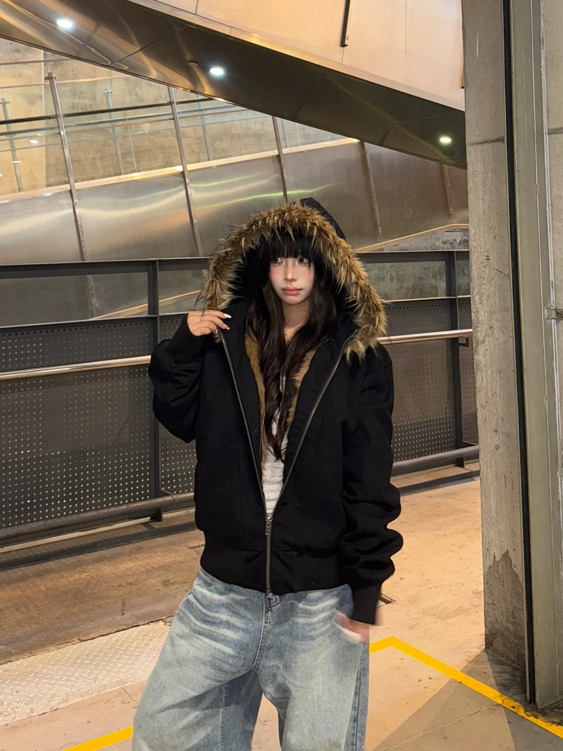 

ex со съемным капюшоном Mountain Eagle Jaet Thi, теплое хлопковое пальто с застежкой-молнией, повседневная уличная зимняя верхняя одежда