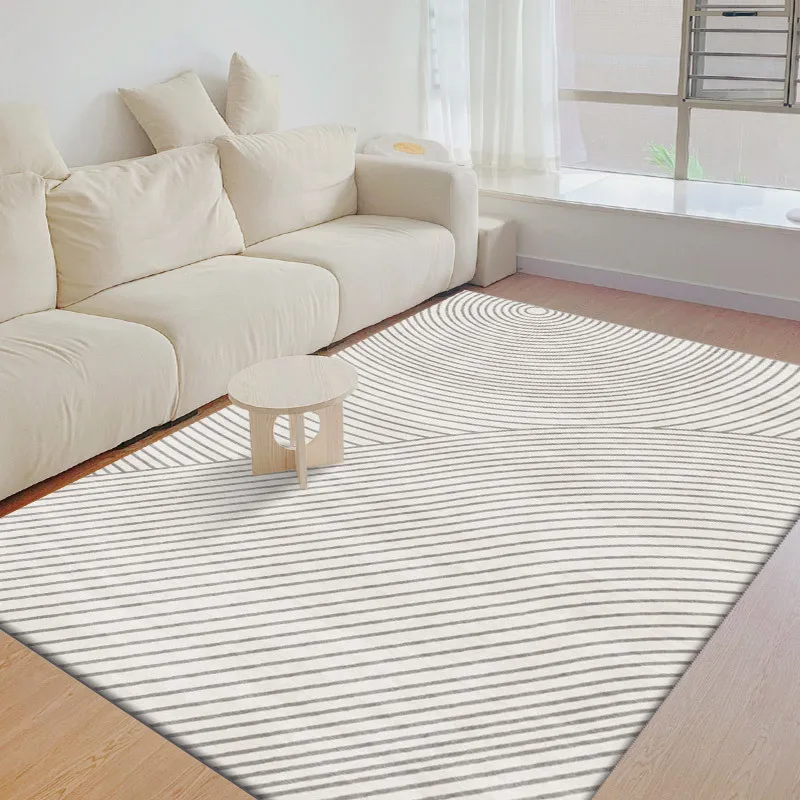 

Cashmere-like Living Room Carpet Bedroom Bedside Foot Mat Thickened Non-Slip Sofa Coffee Table Cushion Door Mat Bedroom Decor