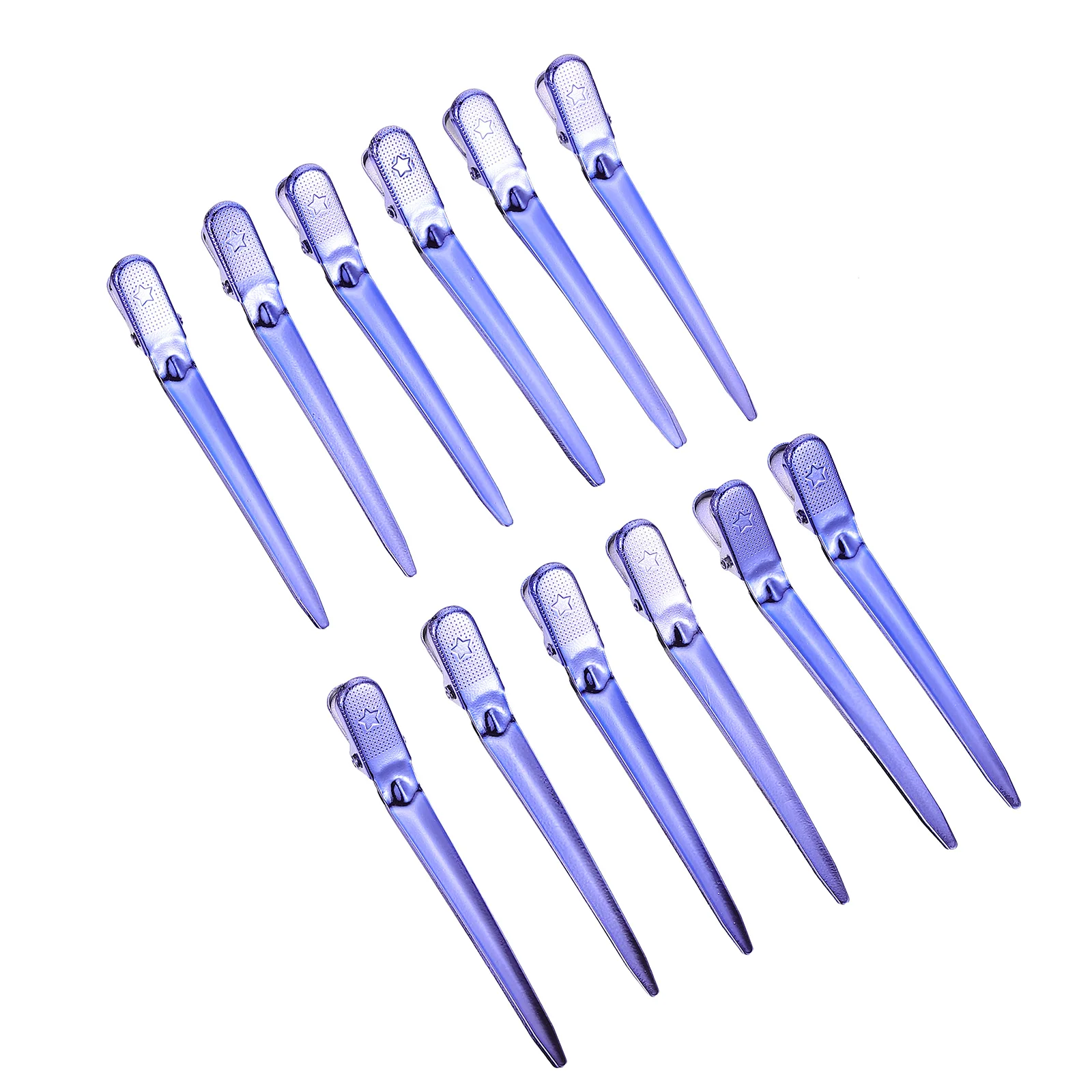 

12 Pcs Clip Hair Styling Clamps Sectioning Clips Barrettes Dividing Tool Modeling Hairdressing