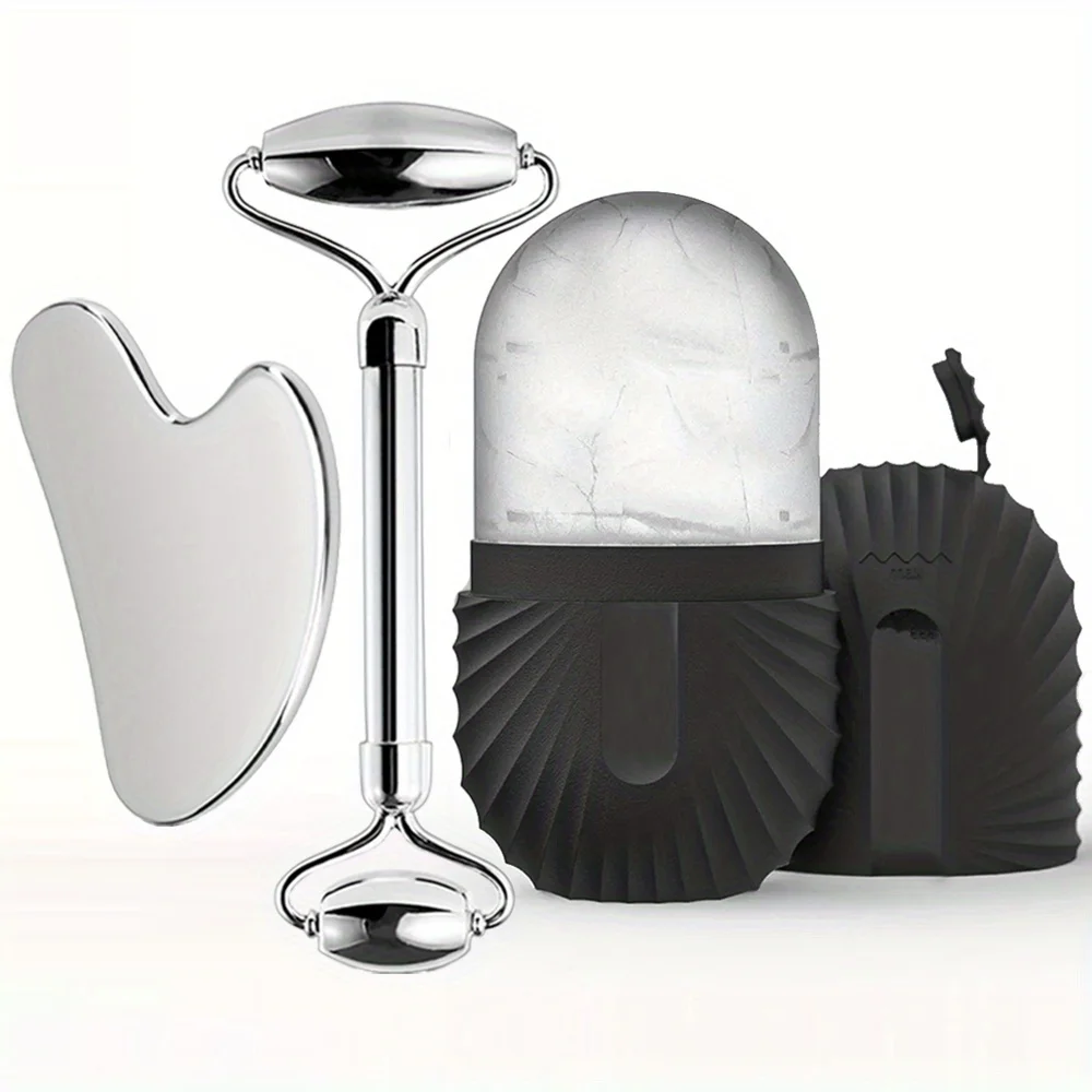 Ice Face Roller Facial Skincare Ice Roller Set, Facial Rolle
