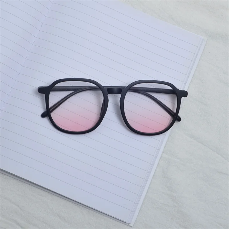 

Internet celebrity street shot concave blush sunglasses female tide plain face thin round face sunglasses