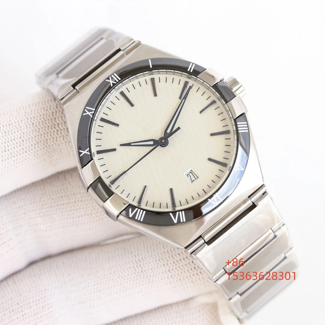 Customized Watch 41mm Men's Luxury Watches in 904L Steel, Automatic Movement