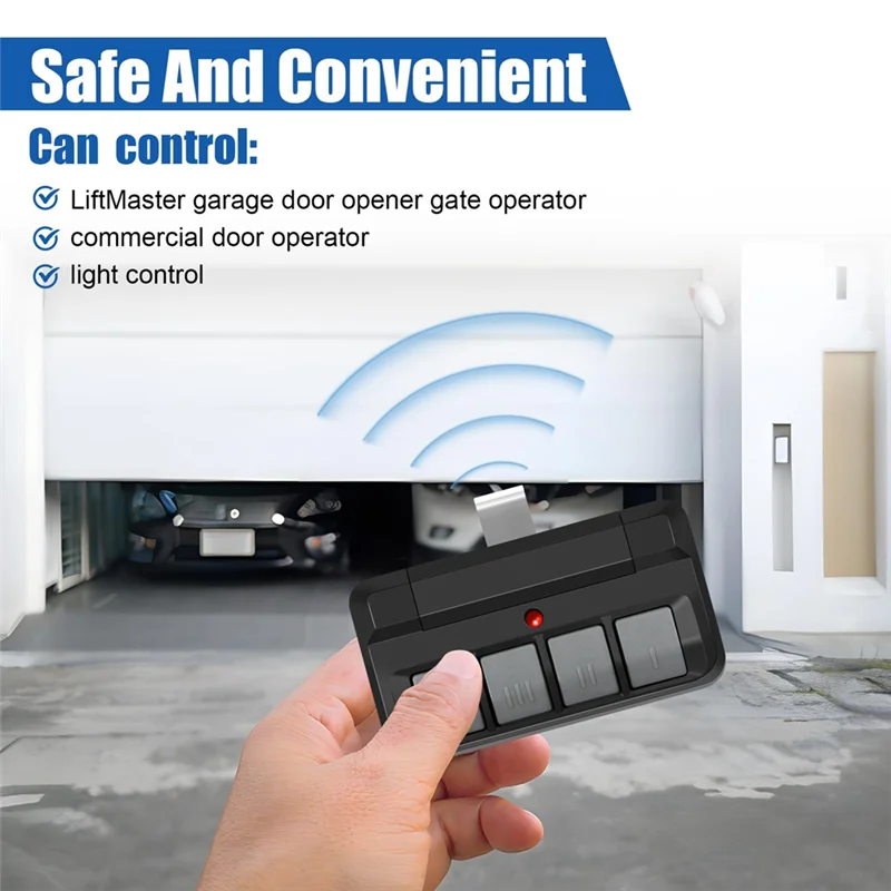 B03B-2Pack 894LT Door Opener Remote Replaces 811LM 61LM 361LM Remote Learning Garage Remote Control Compatible For Liftmaster Du