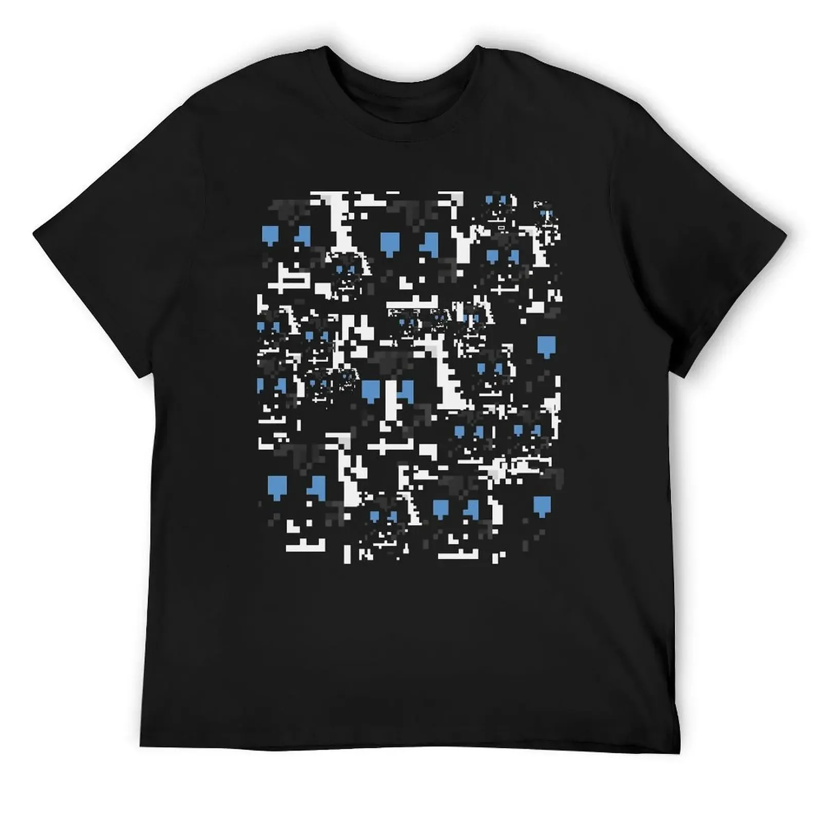 

Modified anti-surveillance disable facial recognition pattern T-Shirt boys animal print custom shirt mens graphic t-shirts pack