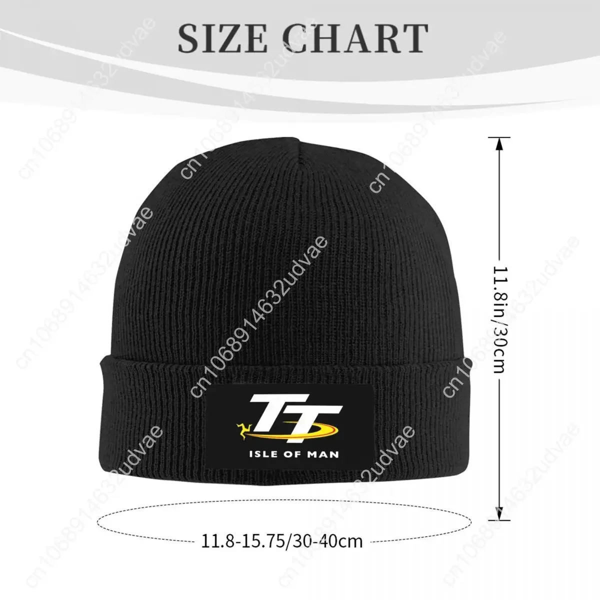 Isle Of Man TT Races Manx Topi Rajut Beanie Topi Musim Dingin Topi Baru Hangat Pria Wanita