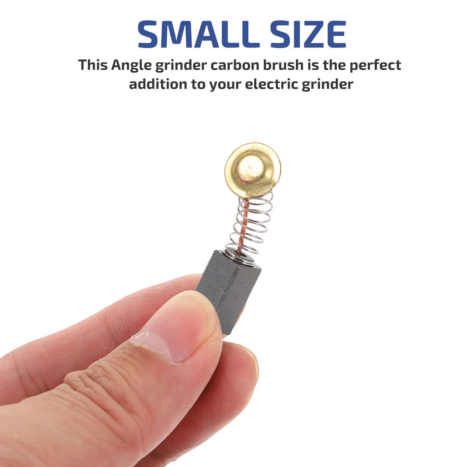 

40Pcs Electric Grinder Carbon Brushes Replacement for Drill Power Tools Angle Motor Carbon Repair Accessories Angle Power Tools